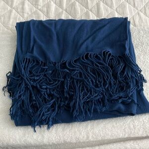 Navy pashmina